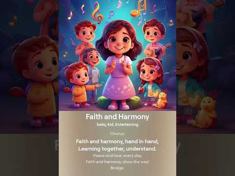 Faith and Harmony | Fun Kids Song About Religion | Learn About Faith and Harmony! [Video]
