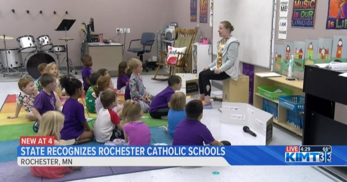 State recognizes Rochester Catholic Schools | News [Video]