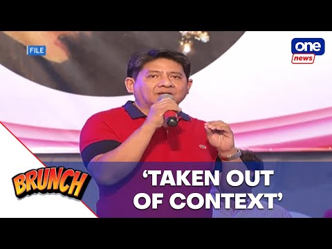 Brunch | Gadon says he acknowledges poverty incidence in PH [Video]