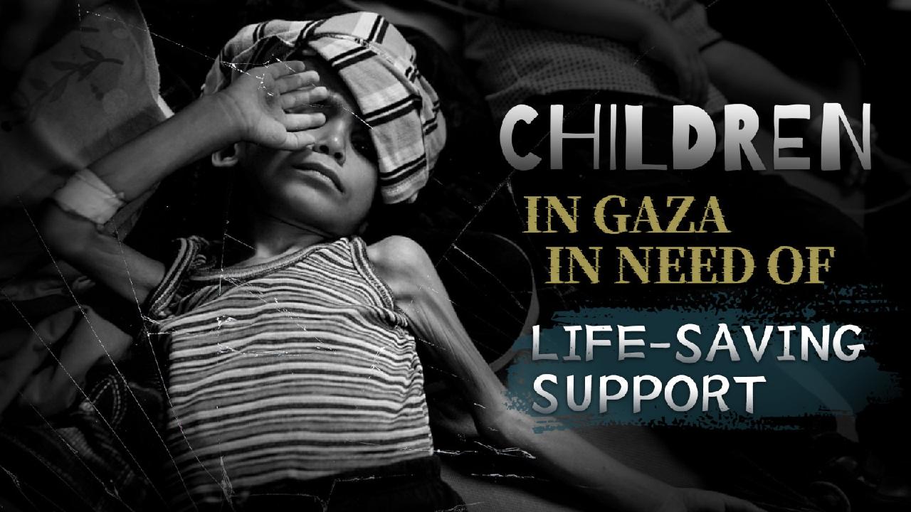 Children in Gaza in need of life-saving support [Video]