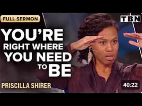Priscilla Shirer  God is Preparing YOU for More   FULL SERMON   TBN [Video]