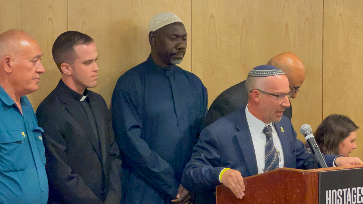 Families of hostages taken in Israel on Oct. 7 plead for peace at interfaith conference in NYC [Video]