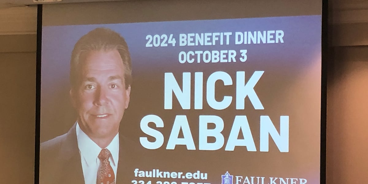 Nick Saban to be 2024 Faulkner Benefit Dinner keynote speaker [Video]