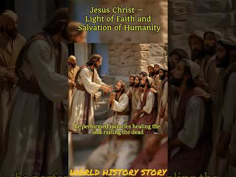 Jesus Christ — Light of Faith and Salvation of Hum #historystories #history#jesusislord [Video]
