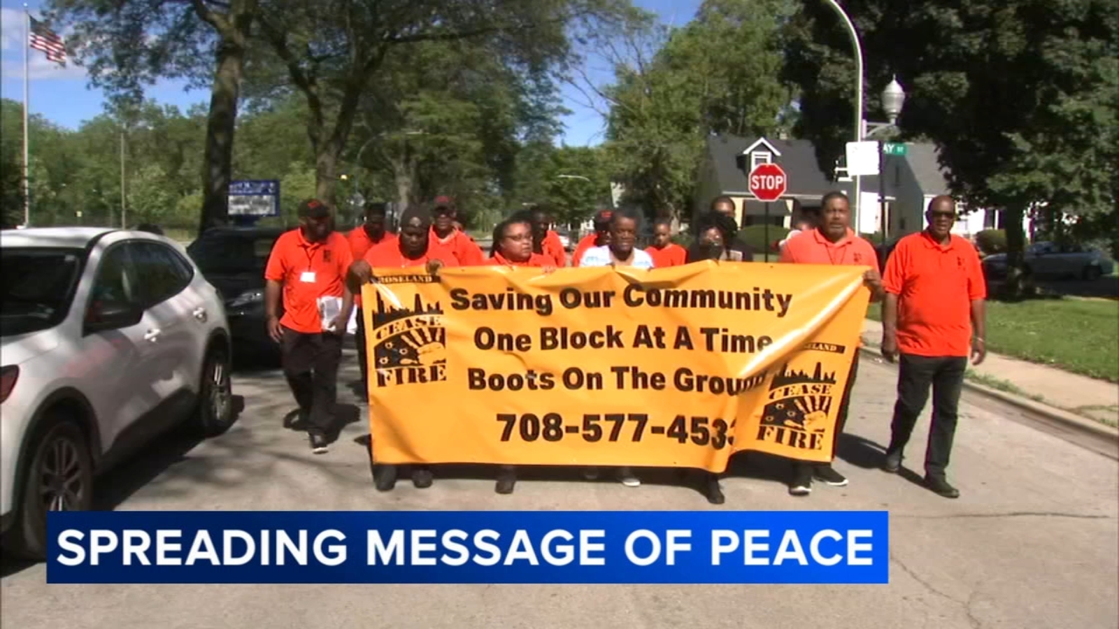 Chicago crime stats appear down as nonprofit marches down South Side streets in call to reduce violence in Roseland, Park Manor [Video]