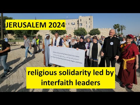Hundreds take part in Jerusalem interfaith peace march – Jewish, Muslim, Christian and Druze [Video]