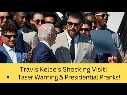 Travis Kelce’s Shocking White House Visit: Secret Service Taser Threat & Presidential Pranks [Video]