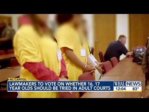 16 and 17 Year-Olds in North Carolina Could be Tried Again as Adults [Video]
