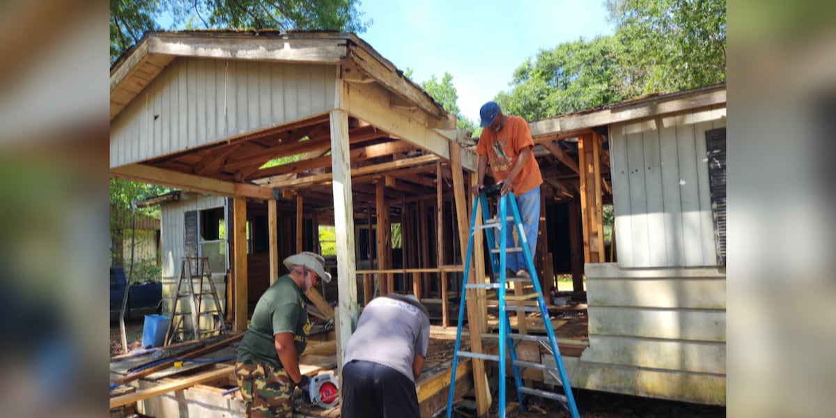 Geneva church helps woman rebuild house she inherited from father [Video]