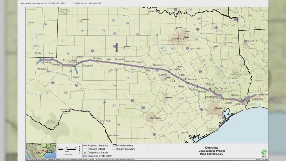 Locals express concern over proposed pipeline project in Central Texas [Video]