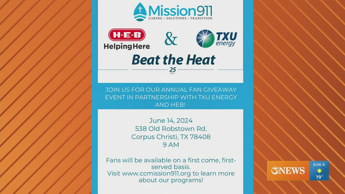 Mission 911 CC to hold fan distribution Friday morning [Video]