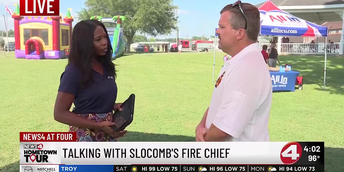 News4 Hometown Tour 2024: Talking with Slocomb’s fire chief [Video]