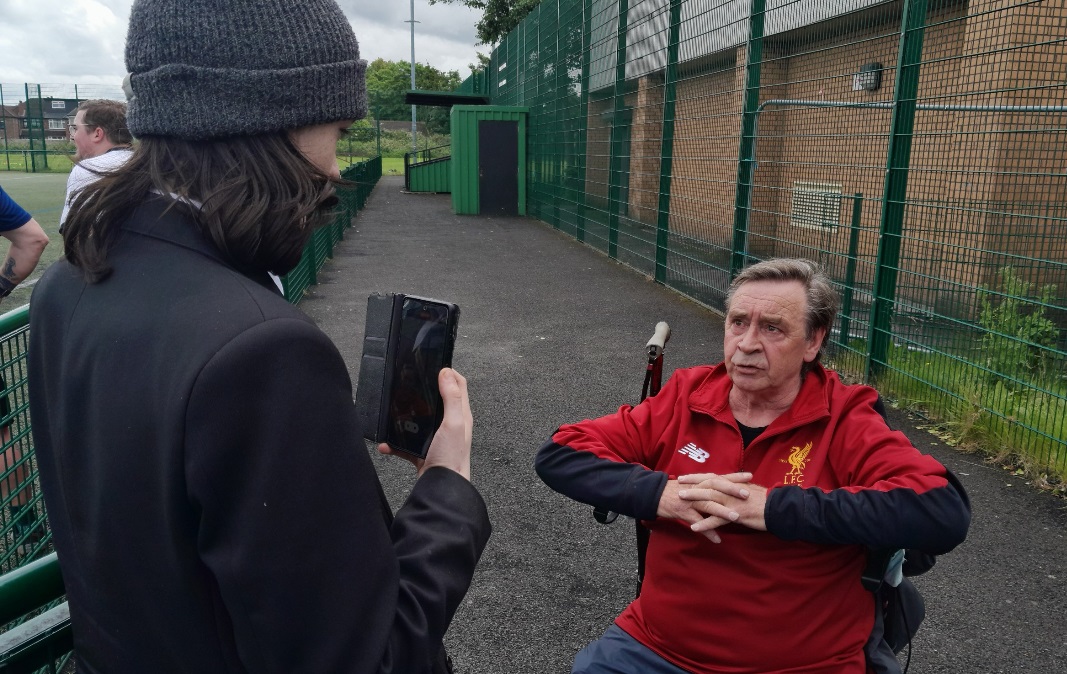 Never walking alone as we help Calderstones pupils cover football in Liverpool [Video]