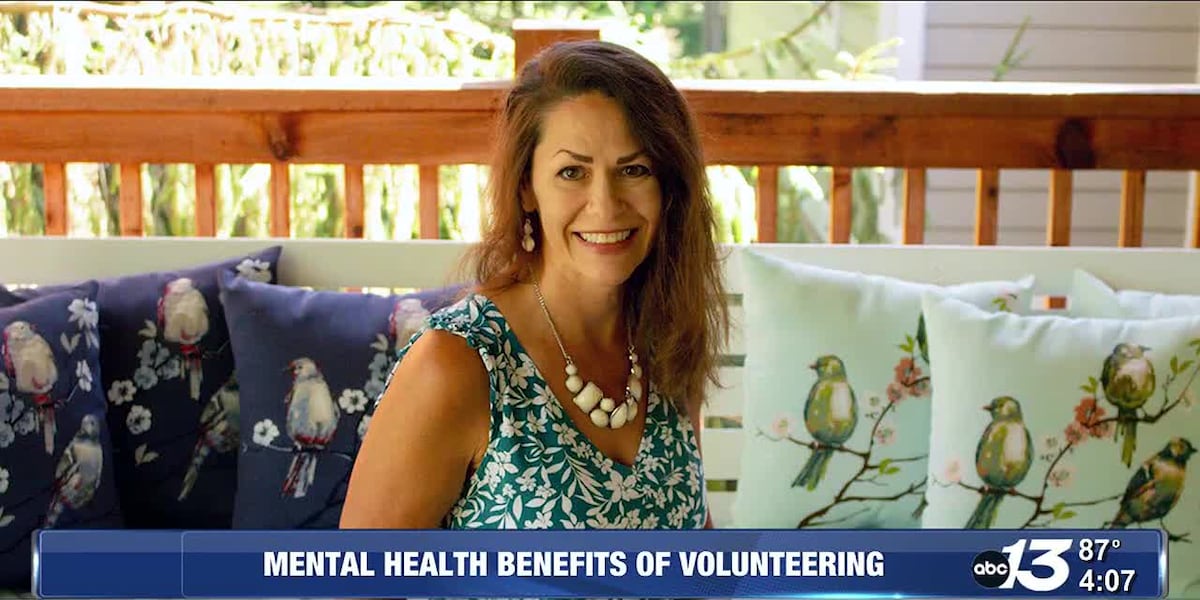 Dr. Sharon Blevins shares the mental health benefits of volunteer work [Video]