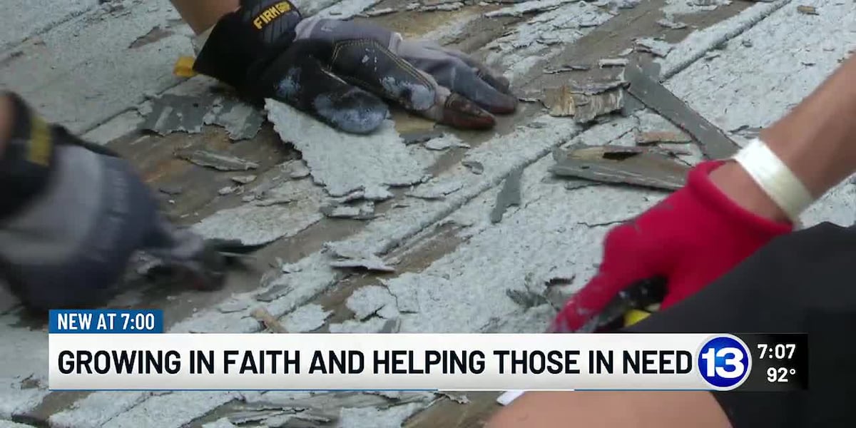 Teens growing in their faith and helping those in need [Video]