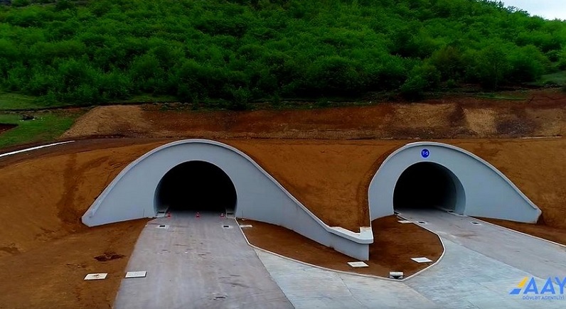Azerbaijan: 39 autombile tunnels under construction in liberated Azerbaijani territories (VIDEO)