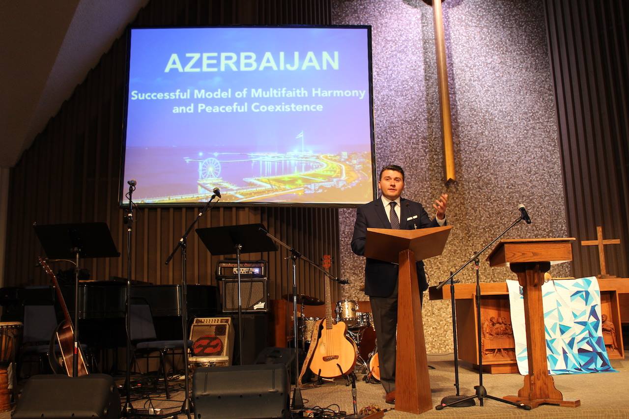 Azerbaijan’s interfaith harmony presented in a California church [Video]