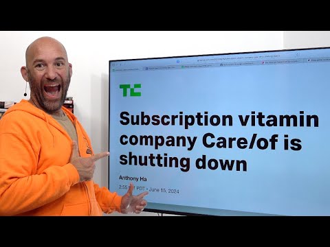 CARE/OF VITAMIN STARTUP FAIL after $200+ MILLION in FUNDING - tech bros are so bad... [Video]