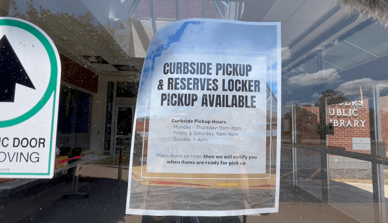 Rogers Public Library offering limited services despite building being closed to the public [Video]