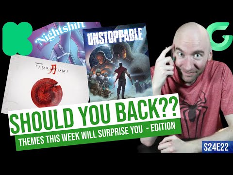 Should You Back? Expert Crowdfunding ADVICE; 15 NEW Games in 30 MINUTES! S24E22! [Video]
