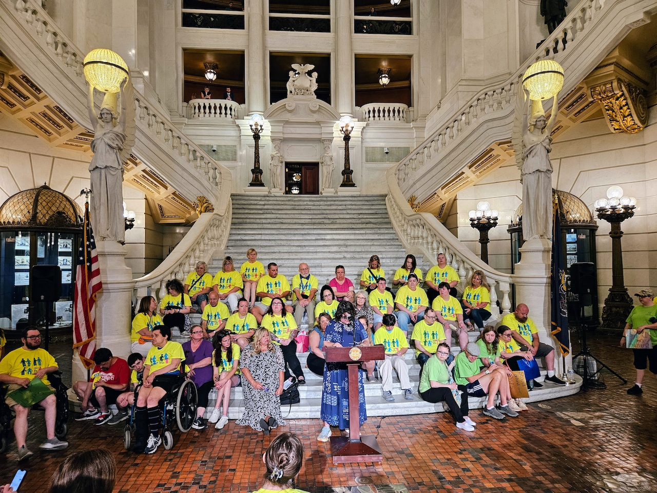 Disabled Pennsylvanians, support agencies push for budget boost to help with years-long waits for services [Video]