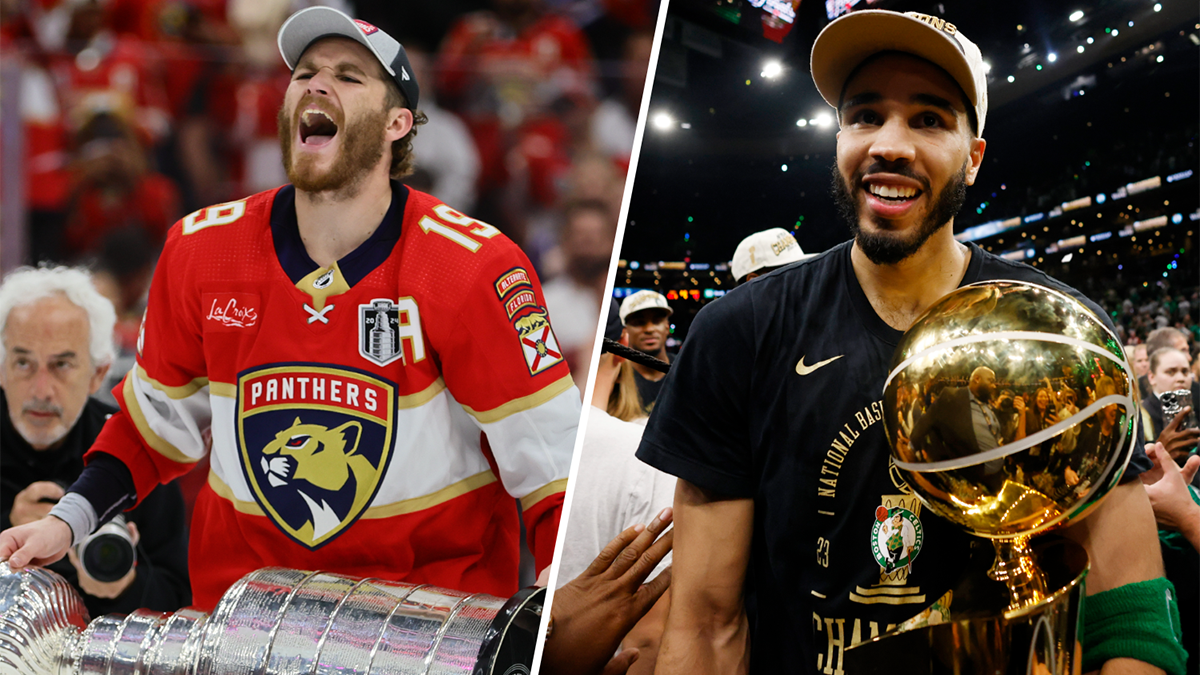 Childhood friends Matthew Tkachuk and Jayson Tatum both win their first championships within one week  NBC 6 South Florida [Video]