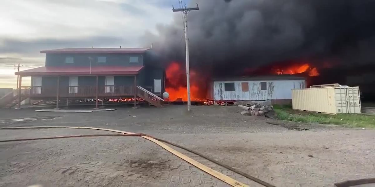 Stebbins school fire devastates western Alaskan community [Video]