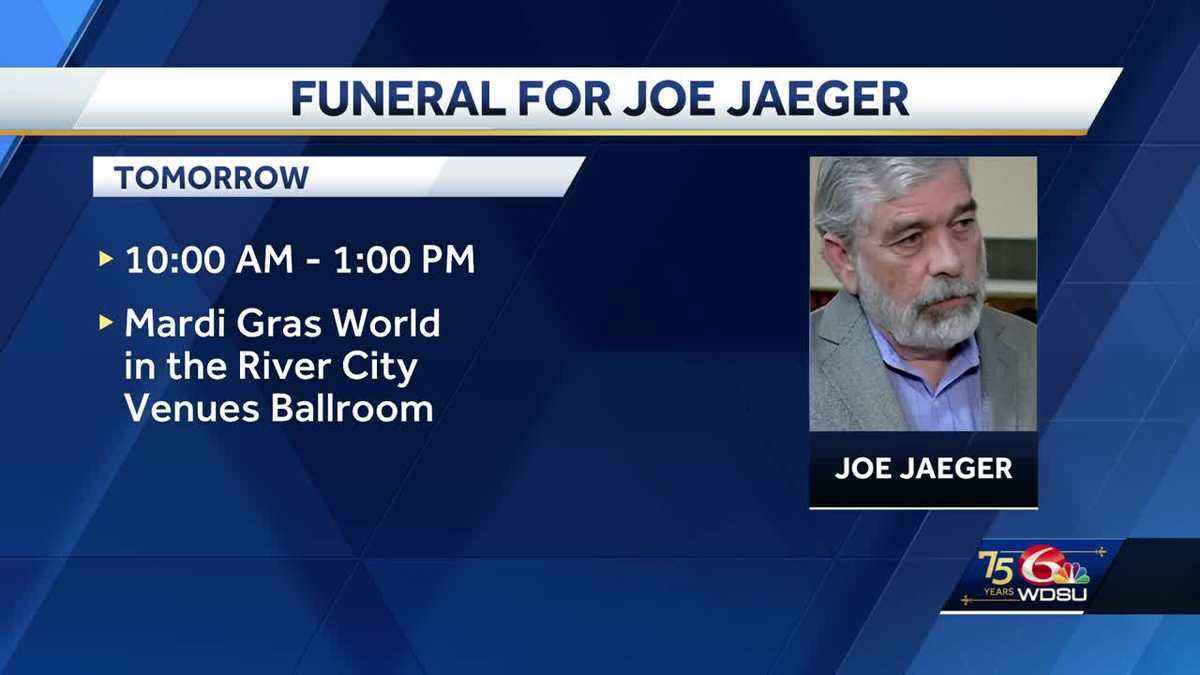 New Orleans funeral arrangements for Joe Jaeger [Video]