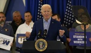 Biden, Trump battle for blue-collar voters as steel merger looms [Video]