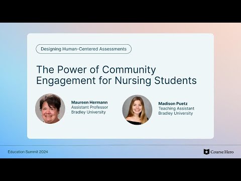 The Power of Community Engagement for Nursing Students [Video]