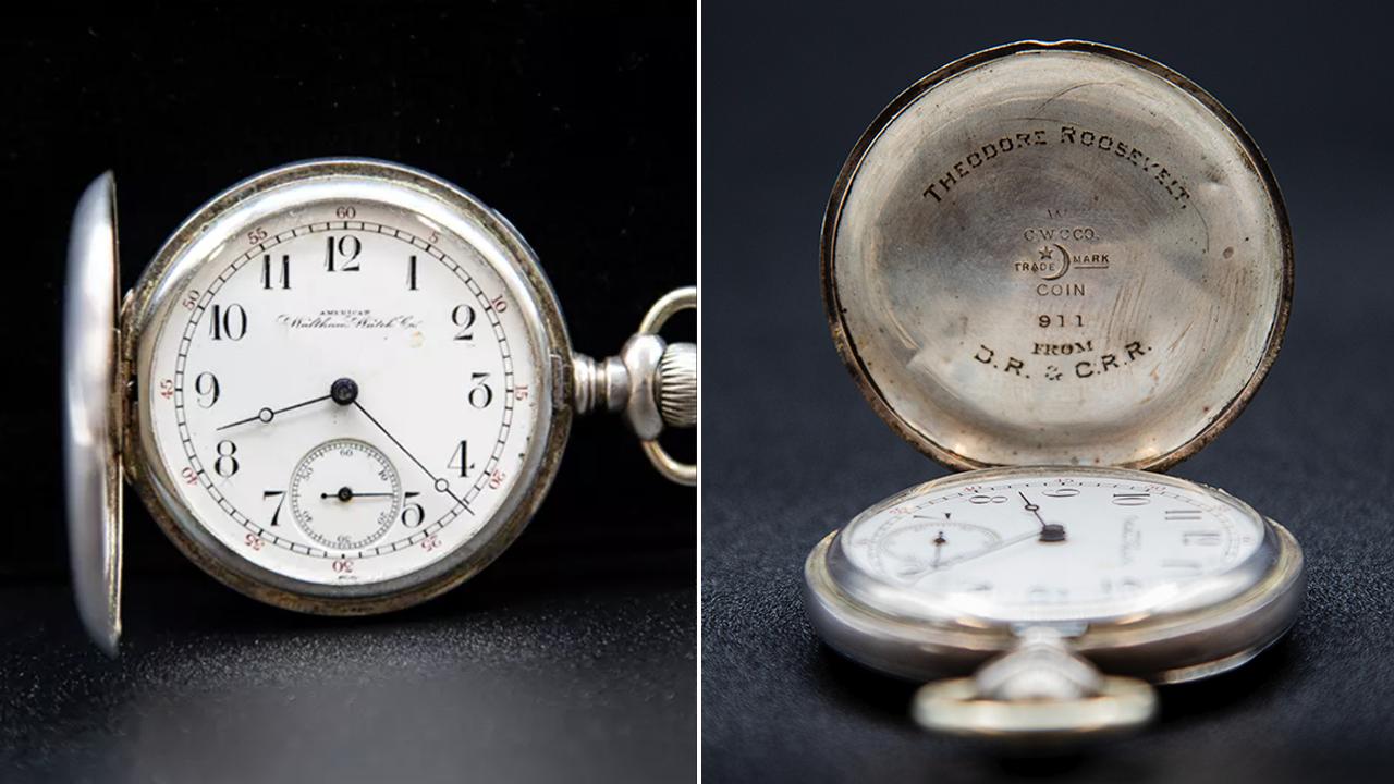 Theodore Roosevelt’s stolen pocket watch recovered by FBI after 37 years [Video]