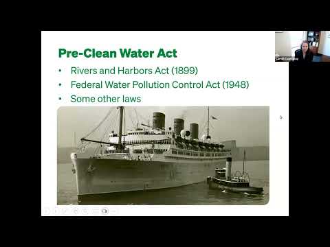 Basics of the Clean Water Act (ELI Summer School, 2024) [Video]