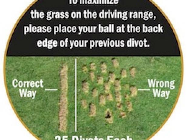 Public Service Announcement: This is how you should make your divots on the driving range | Golf News and Tour Information [Video]