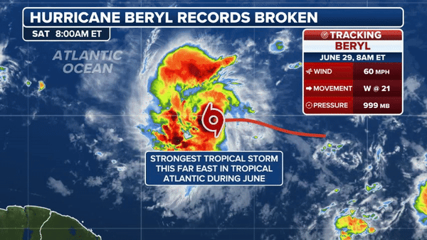 Hurricane Beryl causes cruise ships to adjust itineraries [Video]