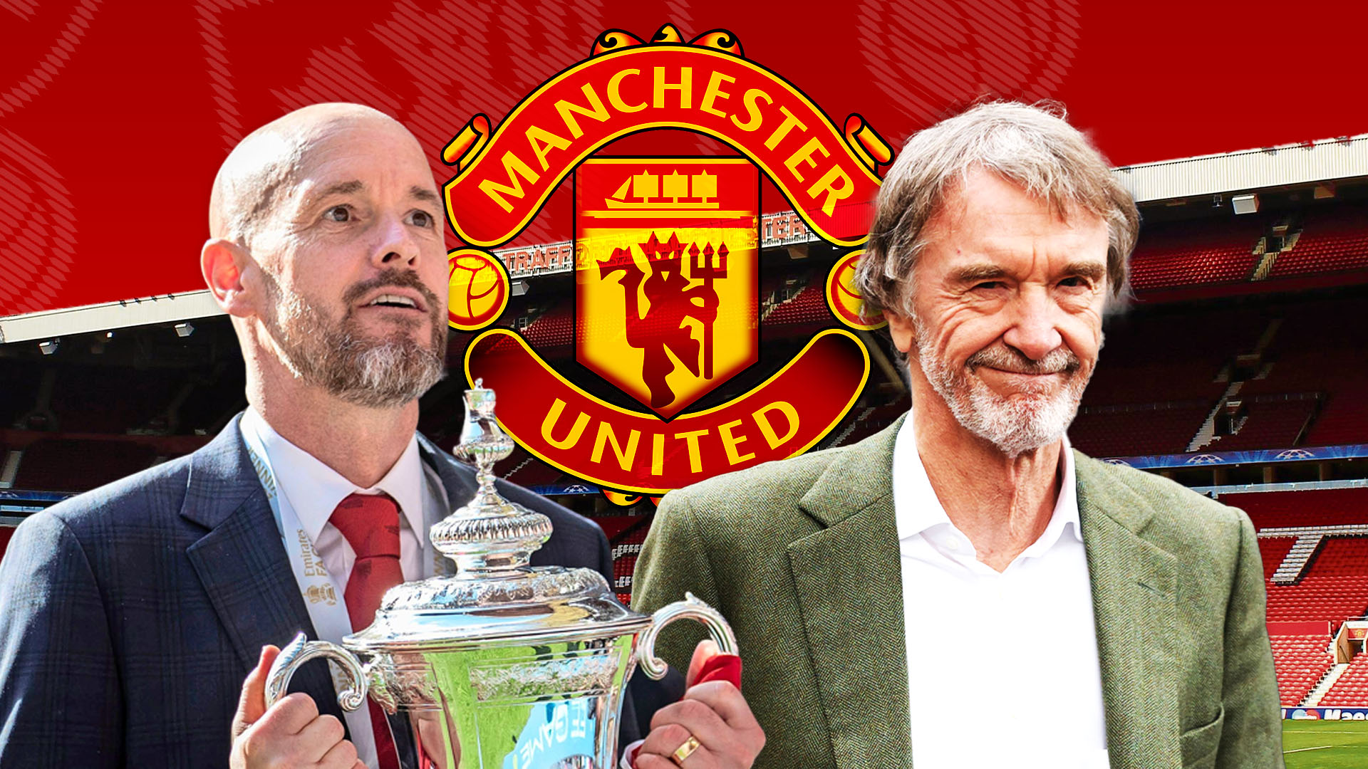 Erik ten Hag signs one-year extension at Man Utd after avoiding sack in dramatic U-turn after shock FA Cup final win [Video]