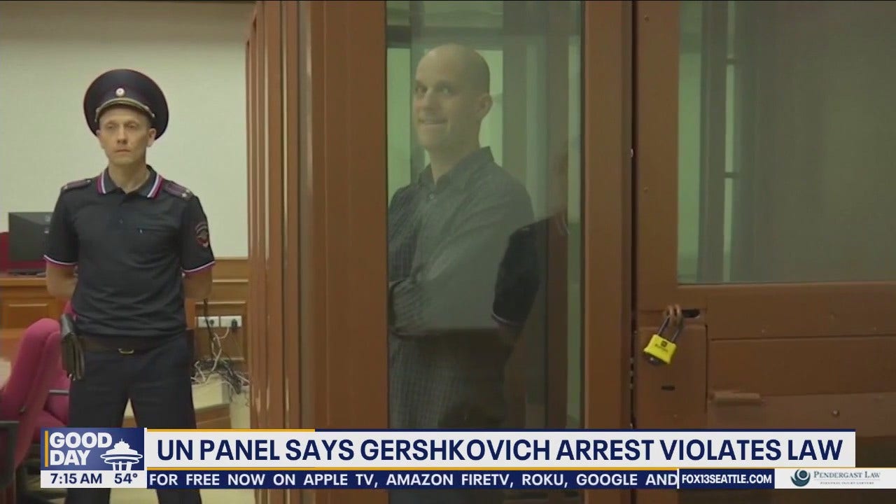 UN panel says Gerskovich arrest violates law [Video]