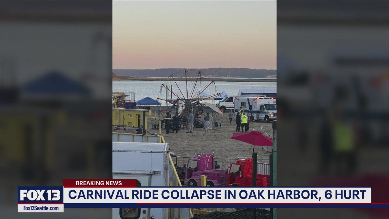 6 injured in Oak Harbor carnival ride collapse [Video]
