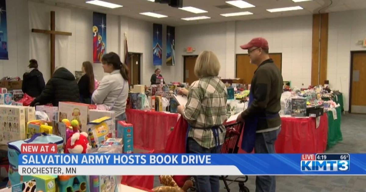 Salvation Army hosts book drive in Rochester | News [Video]