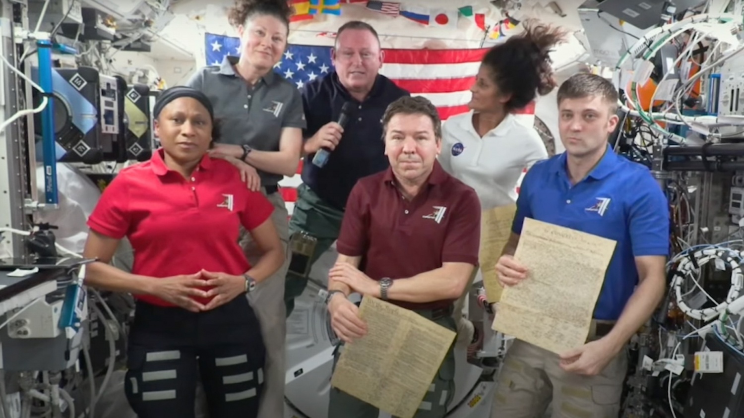 [WATCH] NASA Astronauts Celebrate Fourth of July in Space! [Video]