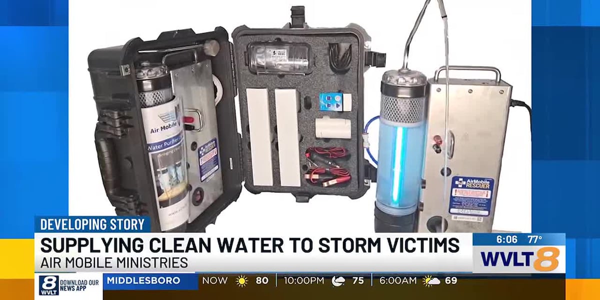 East Tennessee organization providing clean water for Hurricane Beryl survivors [Video]