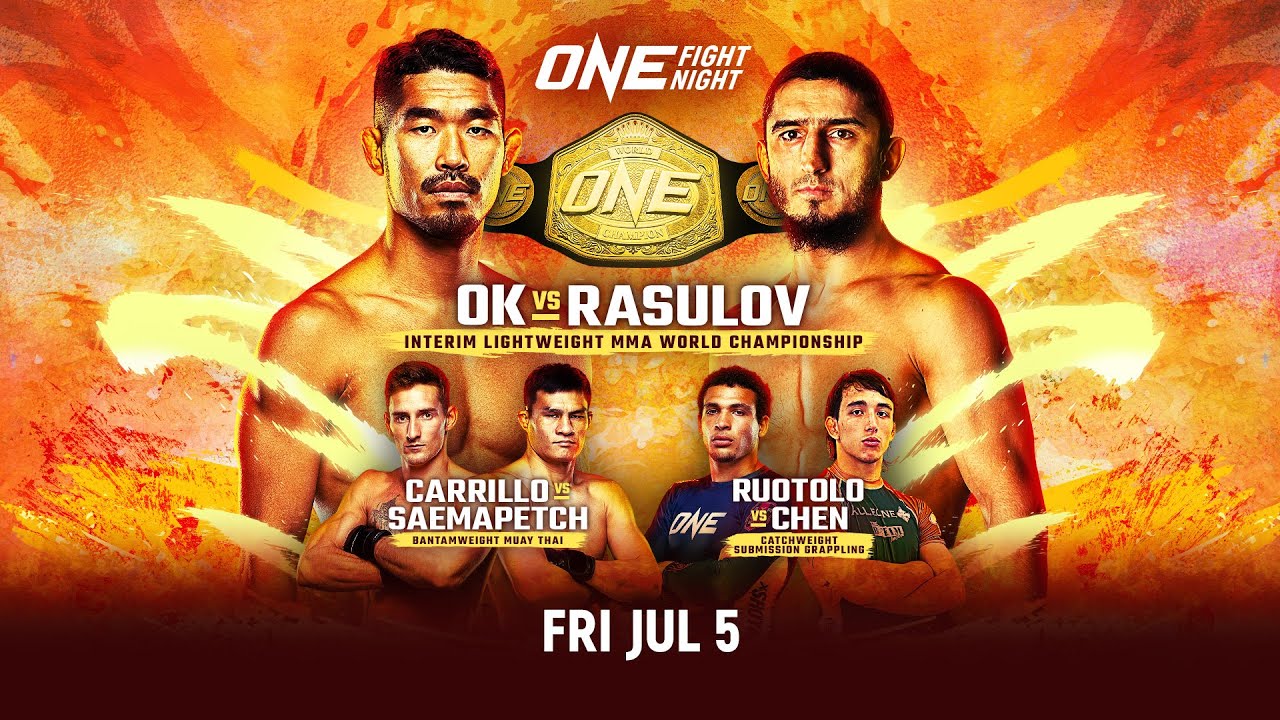 ONE Fight Night 23: Ok vs. Rasulov [Video]