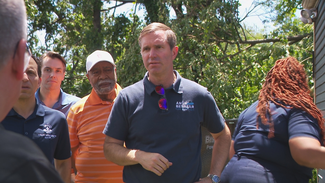 Andy Beshear touring tornado damage Friday in Louisville [Video]